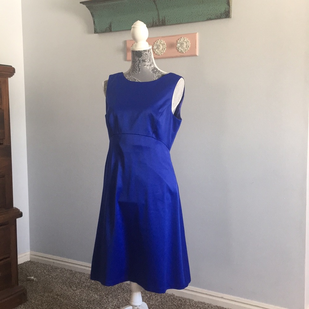 Blue Liz Claiborne dress